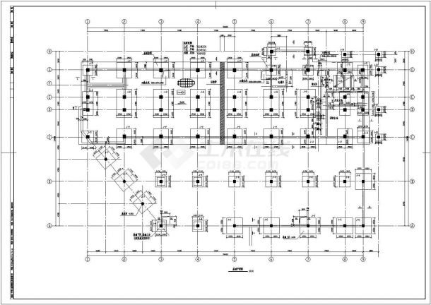 海大公寓建筑施工cad全套方案设计图-图二