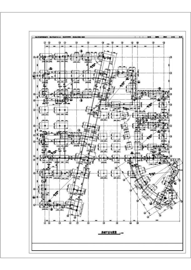 教学楼建筑施工cad全套方案设计图-图一