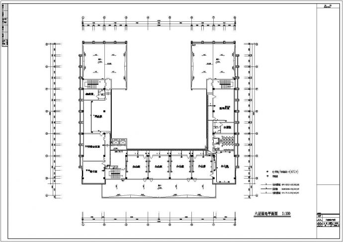 综合布线电气设计方案及施工全套CAD图纸_图1