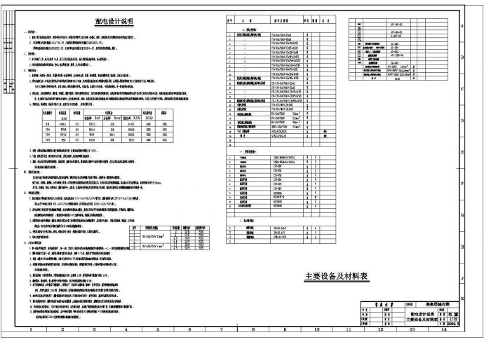 综合楼电气设计施工方案全套CAD详图_图1