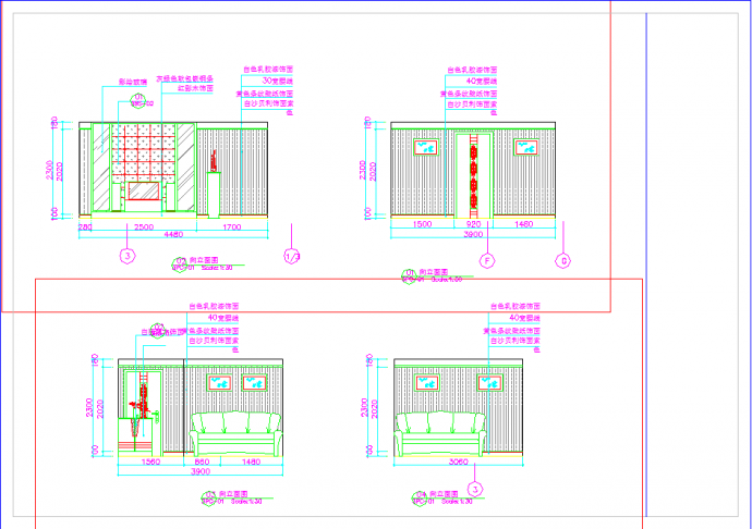 艾维茵大酒店设计施工CAD全套图纸_图1