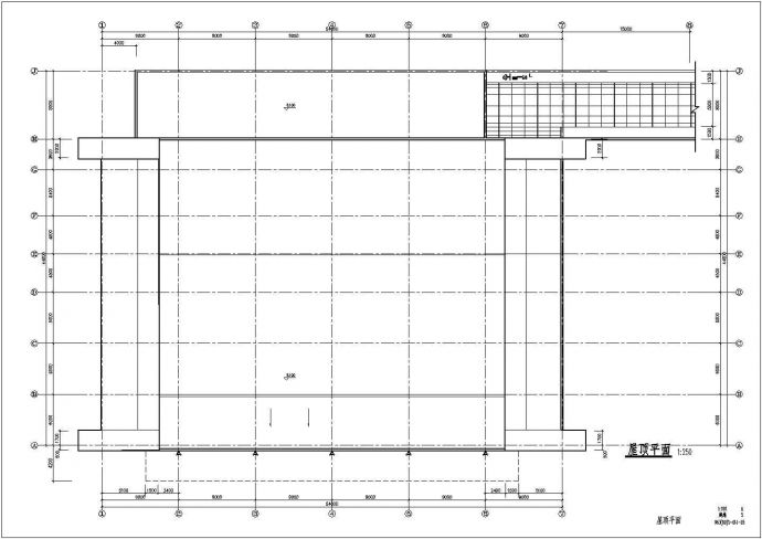某国际机场室内装修建筑cad设计方案_图1