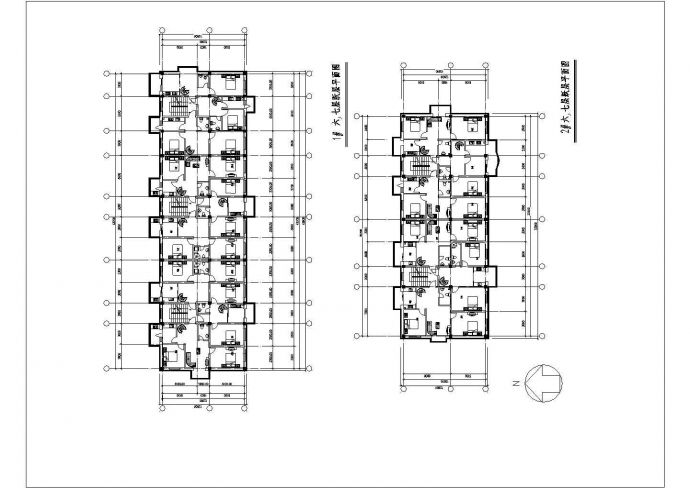 某地大型市场及住宅多功能型建筑设计方案图_图1