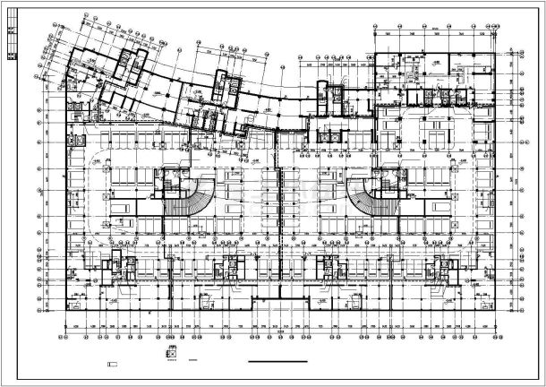 某地大型高层商用住宅综合楼建筑设计方案图-图二