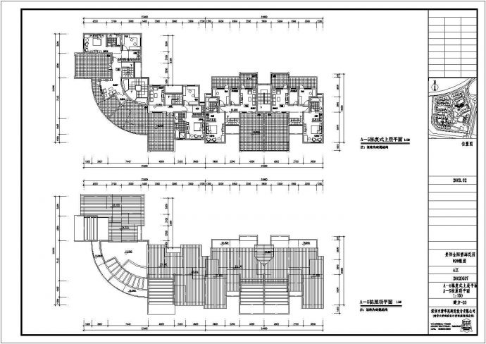 比较简单的公寓楼建筑设计方案图_图1