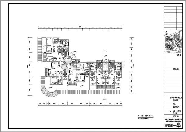 某地小型公寓楼建筑设计方案图-图二