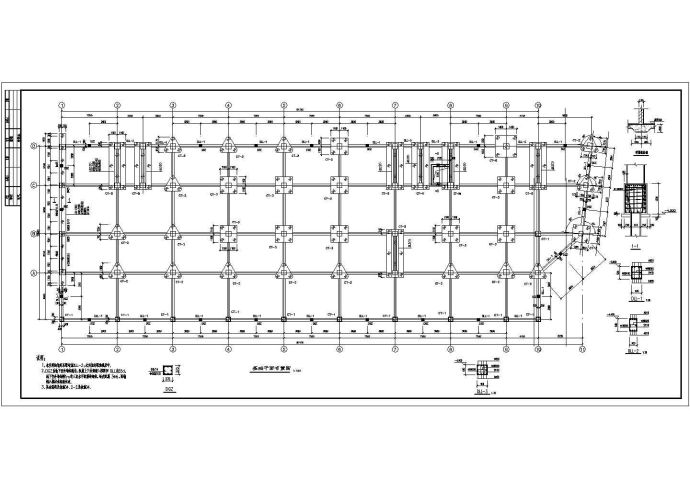 某地区六层框架结构酒店结构设计施工图_图1