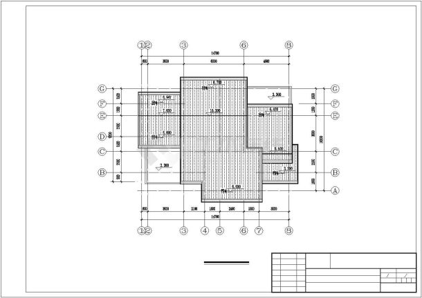 非常完整的一套西式别墅建筑施工图-图一