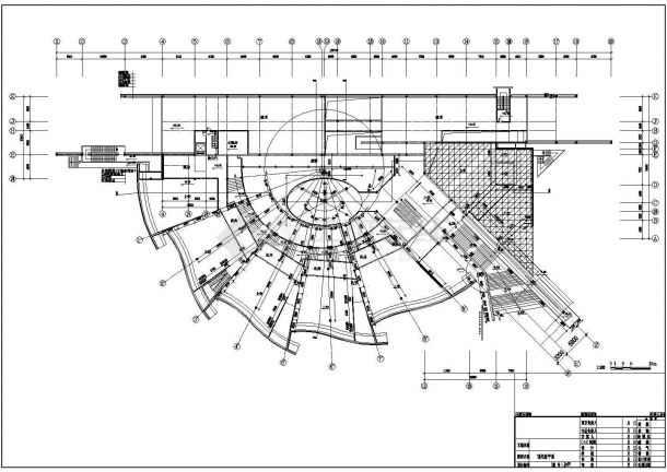 某省博物馆扩大工程建初方案CAD图-图二