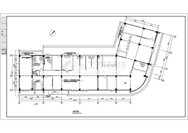 某地客运站电气设计方案CAD施工图-图二
