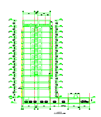 某地大型娱乐城建筑cad设计图（共17张）-图二