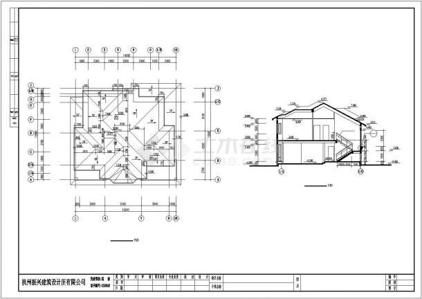 比较小型的别墅建筑设计方案图-图二