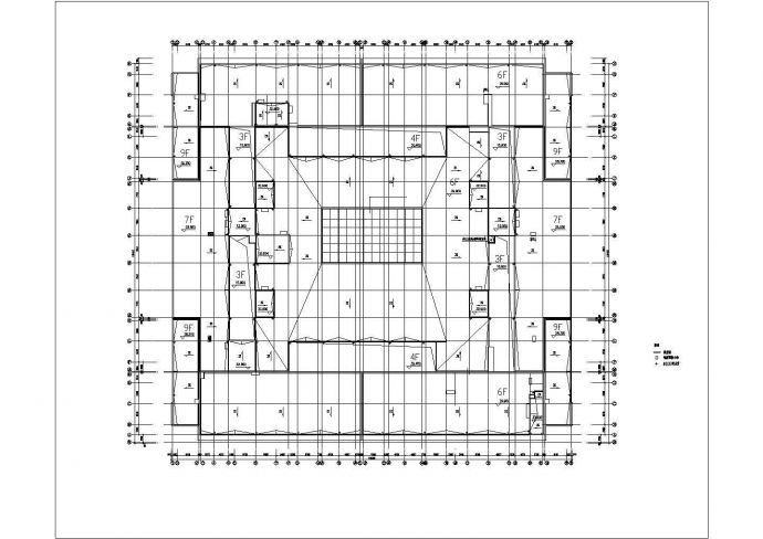 大型超市建筑设计方案及施工全套CAD详图_图1