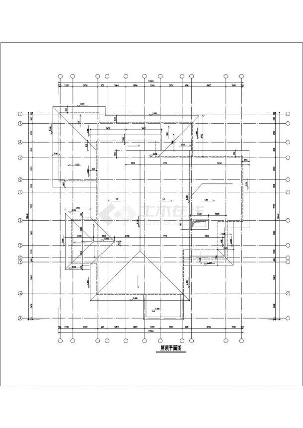 精美简单的别墅建筑设计方案图-图一