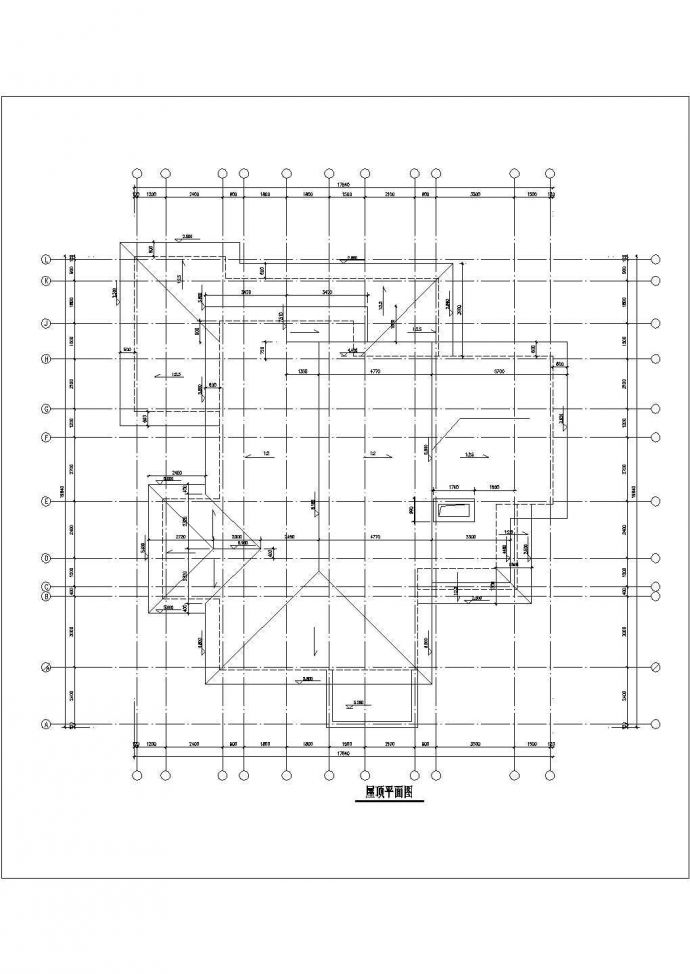 精美简单的别墅建筑设计方案图_图1