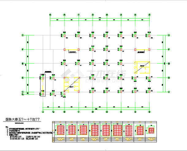 某地二十三层框剪结构商业结构施工图（桩基础）-图二