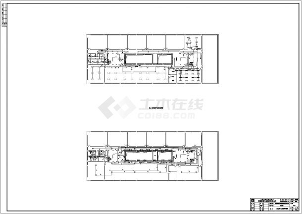 北京某实验中学6层教学楼电气设计施工图-图二