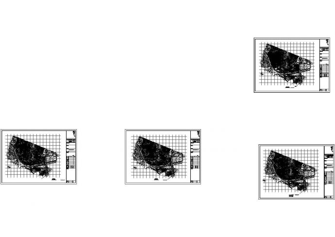 瑞安市万松广场景观建筑施工CAD图纸_图1