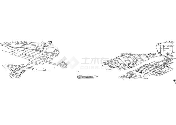 瑞安市万松广场景观建筑施工CAD图纸-图二