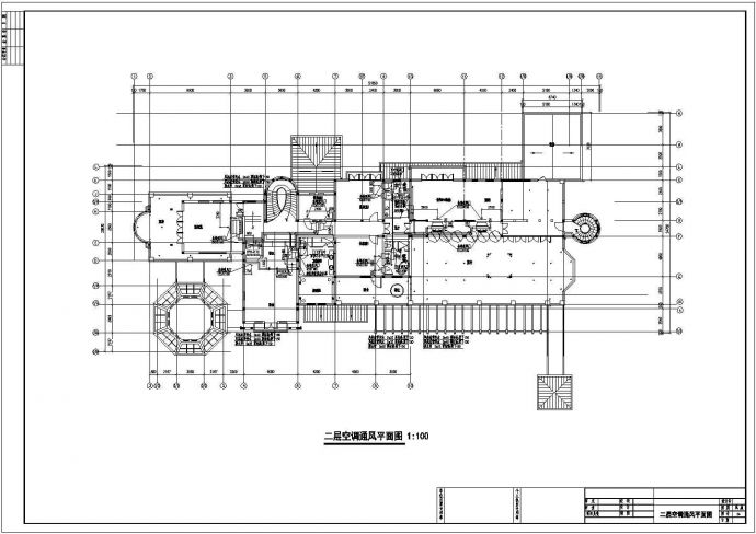 某别墅地源热泵系统暖通CAD设计施工图_图1