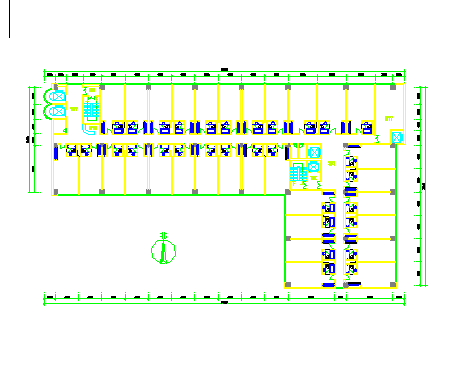 某地小型酒店建筑cad图纸（节点详细）-图一