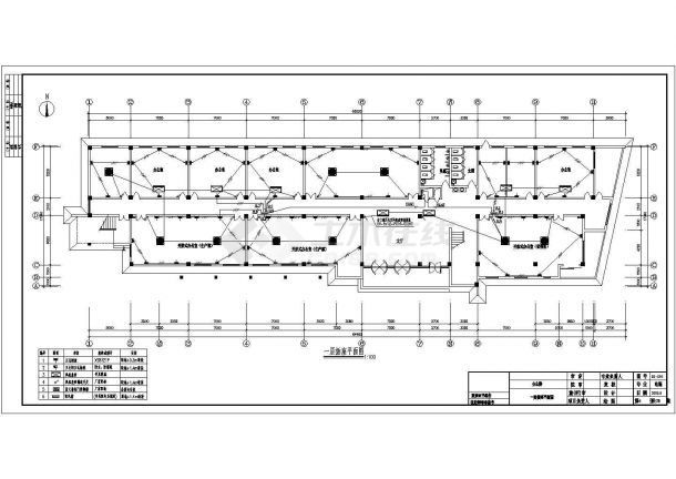 某单位5层框架结构办公楼电气设计施工图-图二