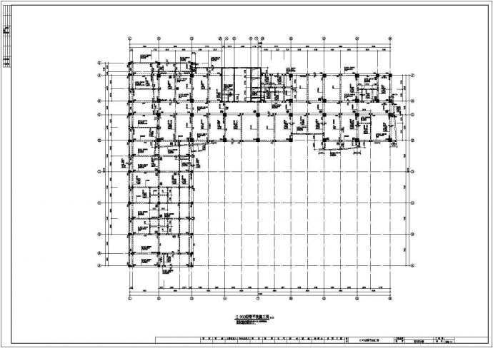 某地12层框剪商用综合楼结构设计图_图1