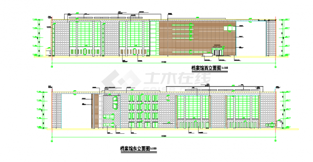 某地长兴大剧院建筑方案设计施工图含效果图-图一