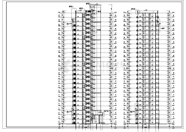 某地25层高层住宅楼建筑施工图（全套）-图二
