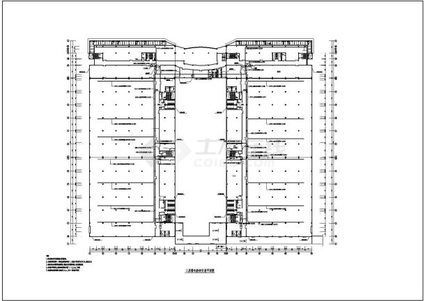 厂房电气系统设计方案施工全套CAD图纸-图二