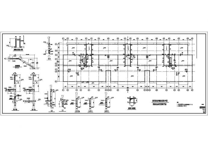 九层剪力墙结构住宅楼结构施工图（标注详细）_图1