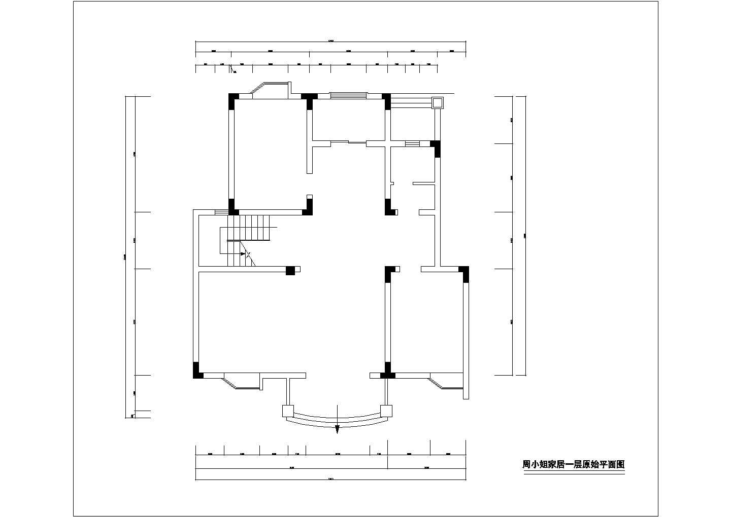 全套别墅室内装修施工图