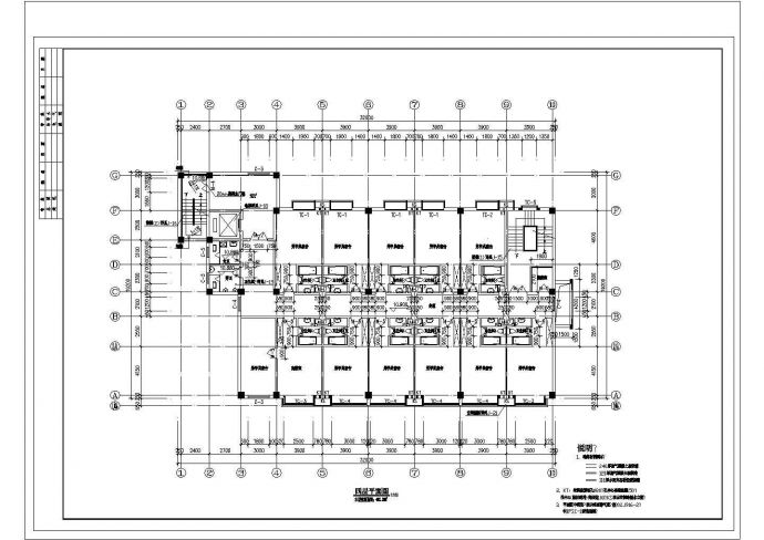 某工人俱乐部建筑设计方案及施工全套CAD图_图1