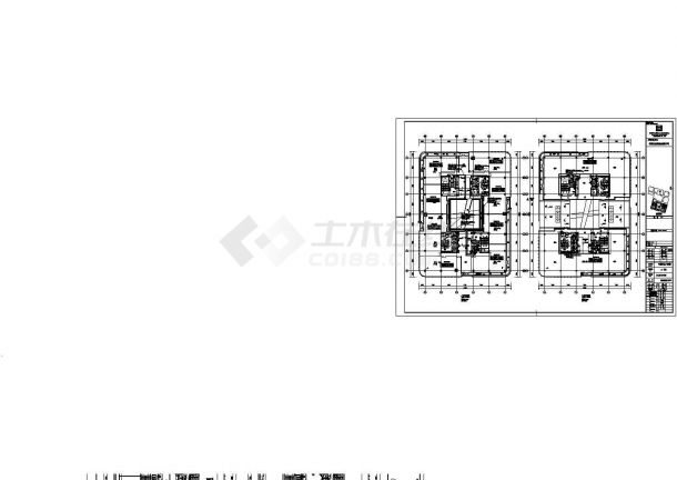 [浙江]新世界广场商业办公综合楼电气全套施工CAD图（大院新）-图二