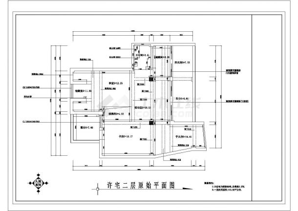 商品房建筑设计方案及施工全套CAD图-图二