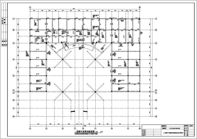 某4S专买店钢框架结构设计施工图_图1
