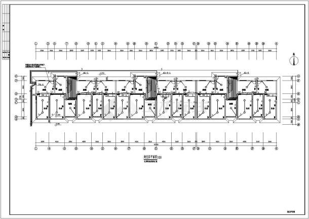 某地区精品多层住宅建筑电气设计CAD施工图纸-图二
