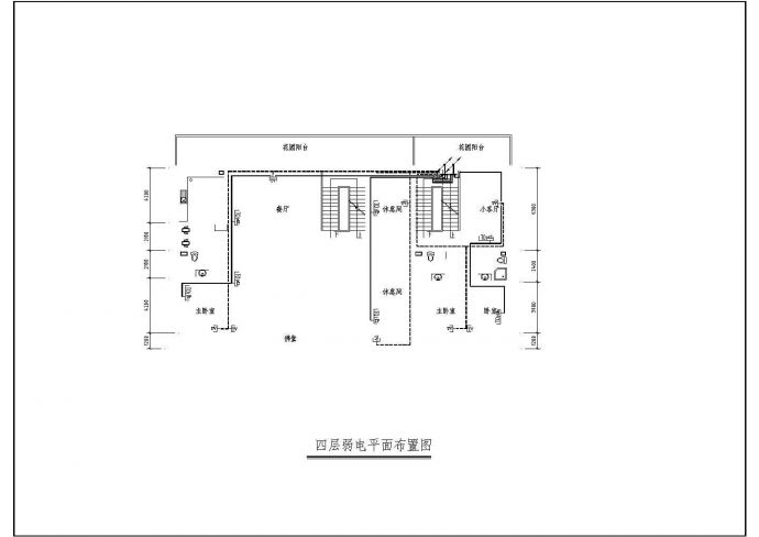 某地区私人住宅电气全套设计CAD施工图纸_图1