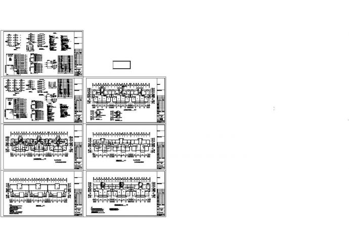 某5层2518平方米住宅楼电气设计图（含电气设计说明）_图1