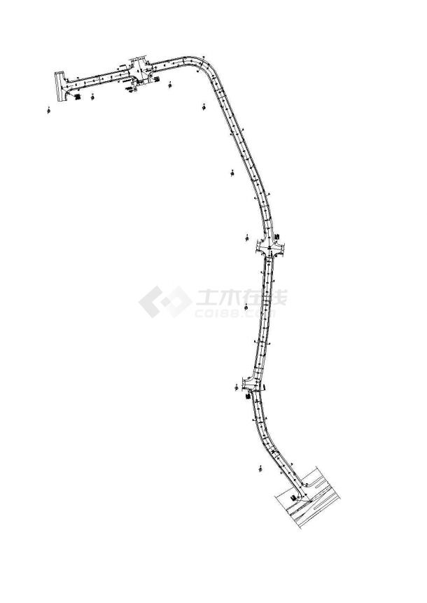 [四川]道路及其配套基础设施建设电施图-图二