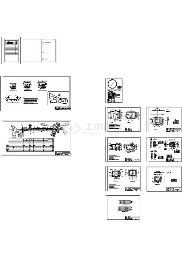 [四川]市政工程17条通信管线下地工程电气施工图纸209张-图二