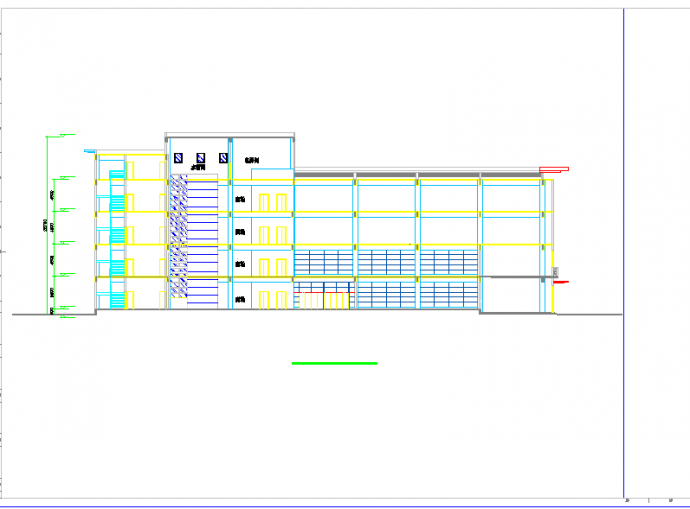 某商场建筑设计cad施工图（节点详细）_图1