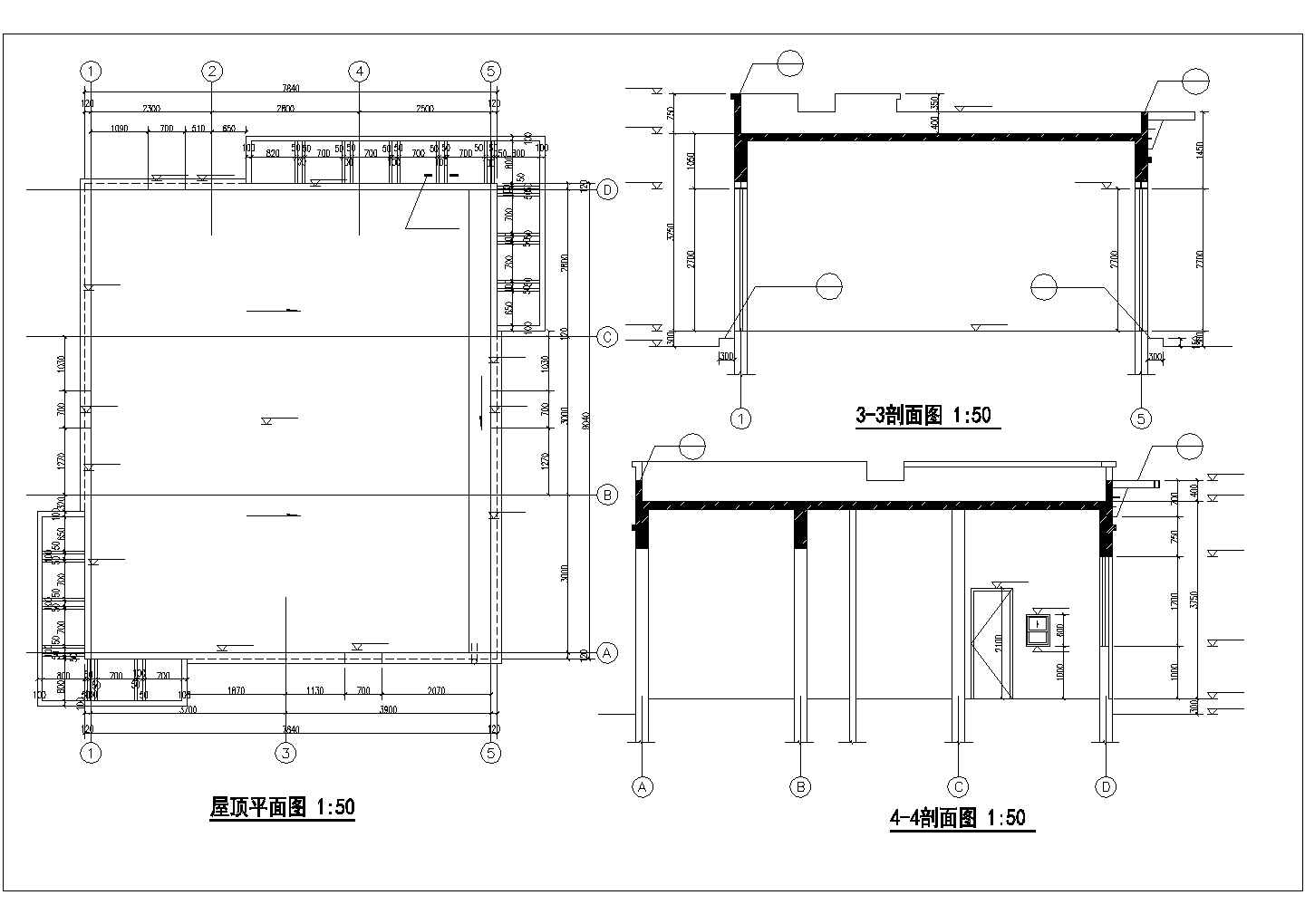 某大型厕所平面CAD施工设计图纸