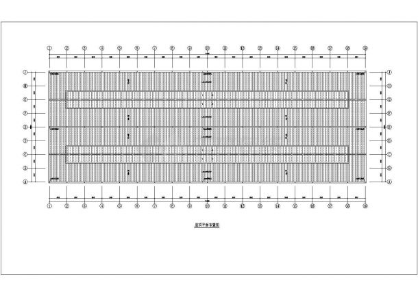 50米跨钢结构厂房结构施工图（节点详细）-图二