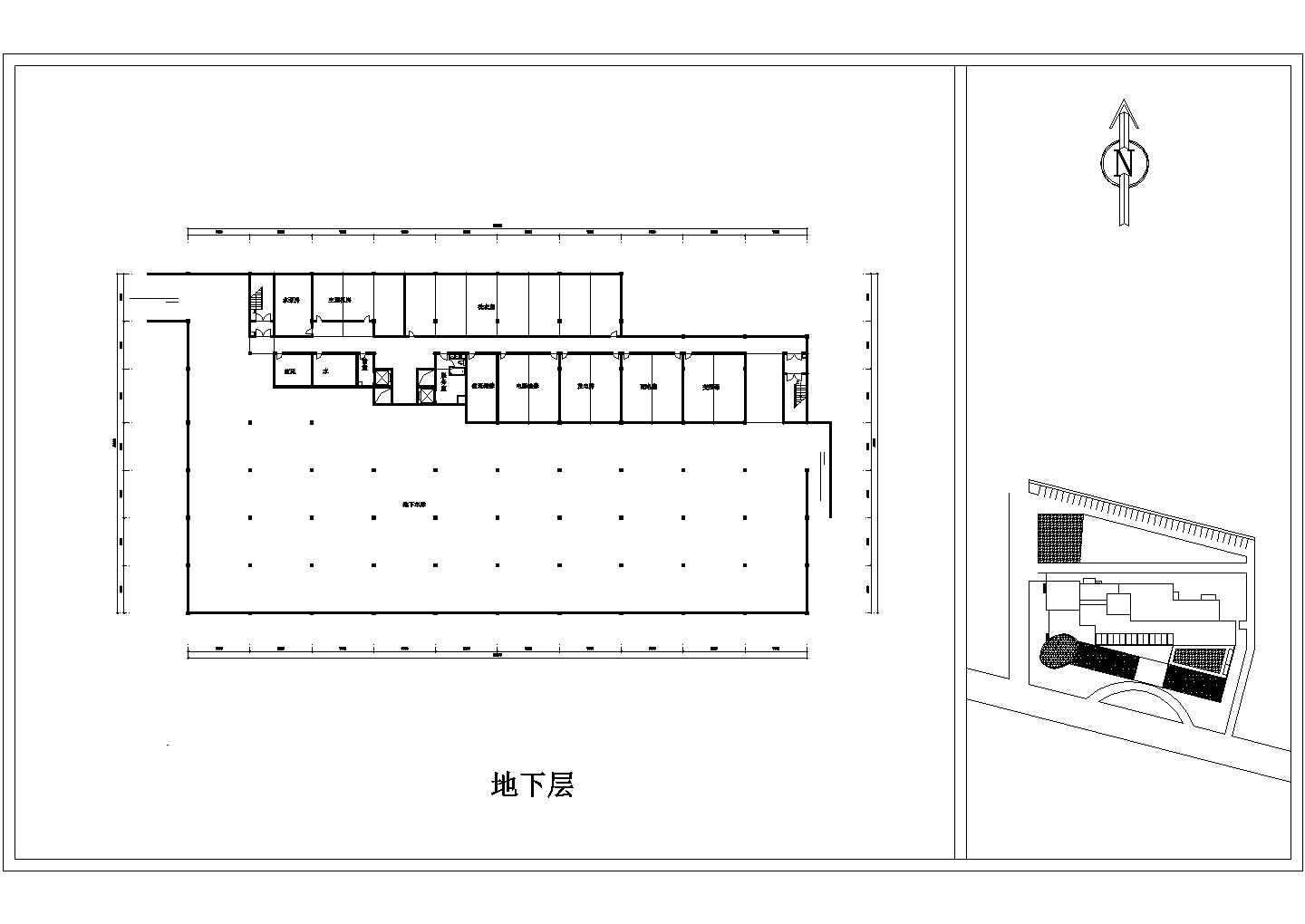 酒店室内装修cad平面设计施工详情图