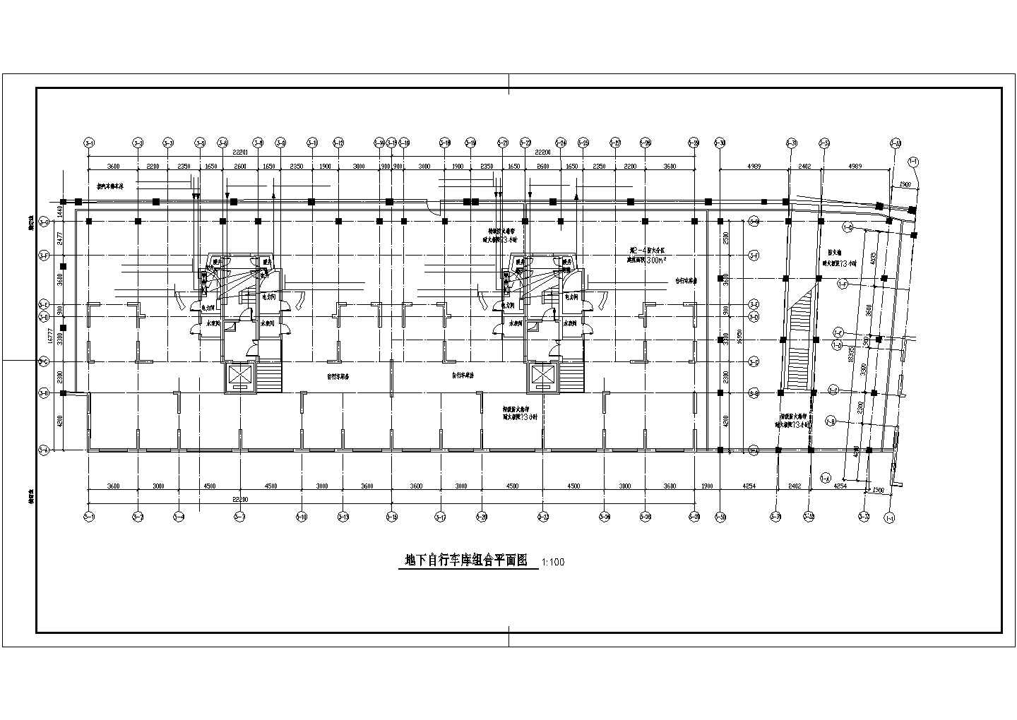 某地区某中高层住宅电气全套设计CAD施工图