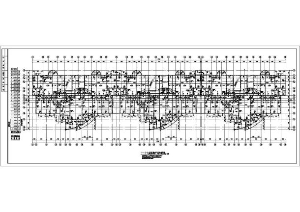 某纯剪力墙十九层住宅楼建筑结构CAD施工图-图一