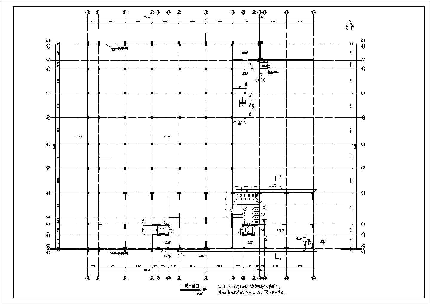 简单实用的商住楼建筑设计图