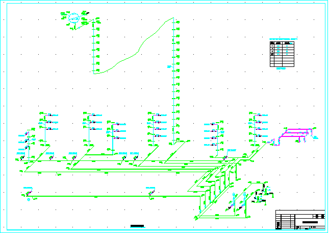 某高层商住两用建筑给排水CAD设计施工图_图1