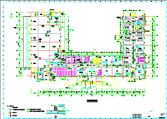 某地化工公司综合楼建筑结构图